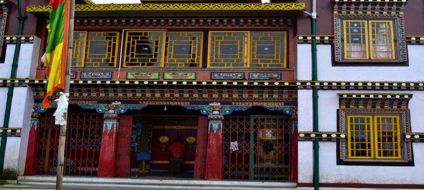 Bhutia Busty Monastery in Darjeeling