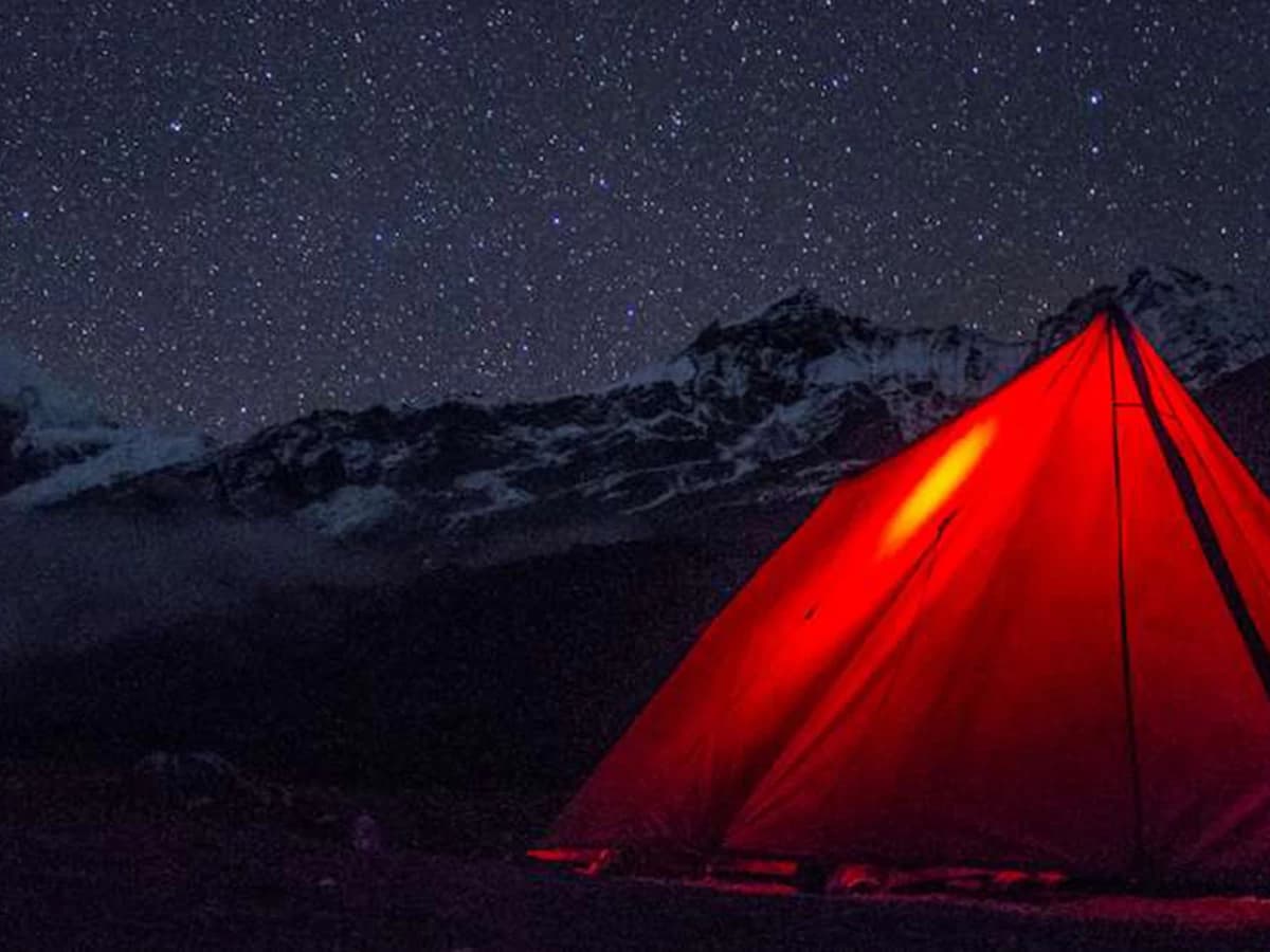 Camping at Tonglu in Darjeeling