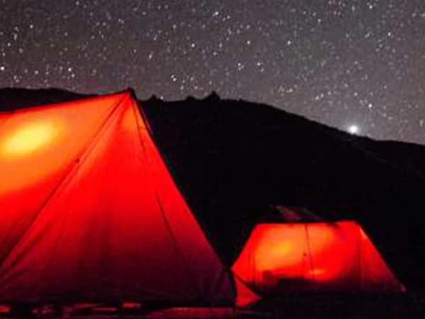 Camping at Tonglu in Darjeeling