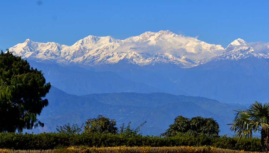 Mt. Kanchenjunga Seen From during your Chatakpur Day Hiking