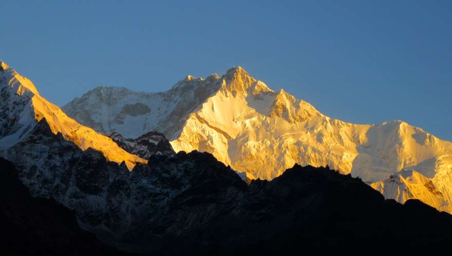 Mount Kanchanzonga Ranges seen from Tonglu