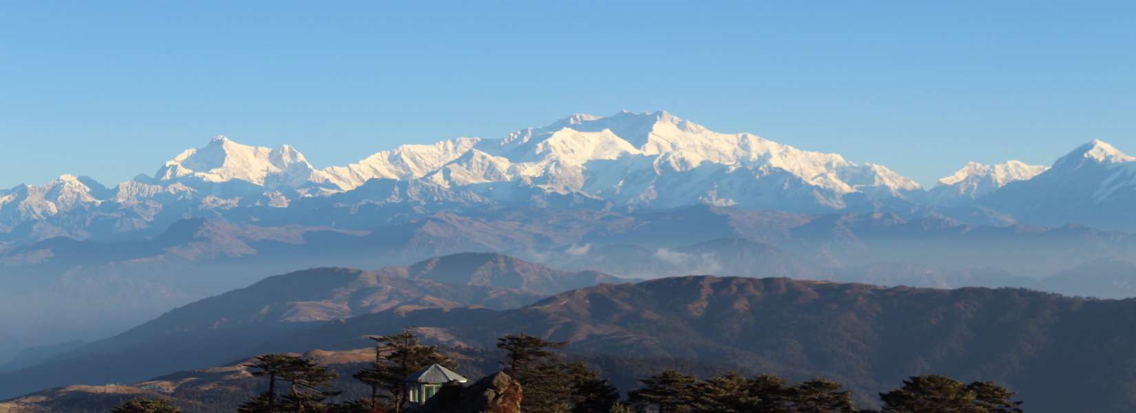 Mount . Kanchanzonga range