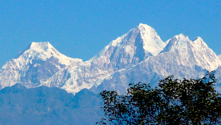 Mountain seen from Nagarkot