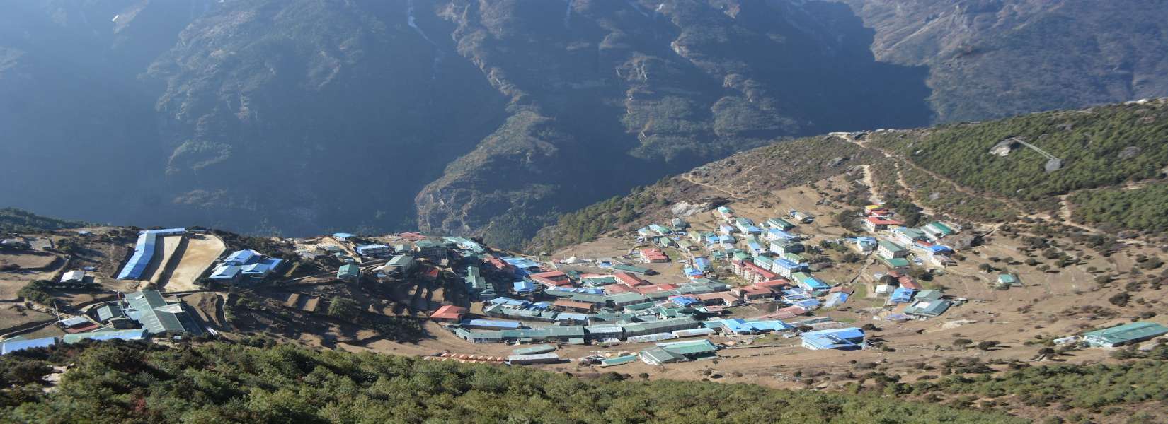 Namche Bazaar in Nepal