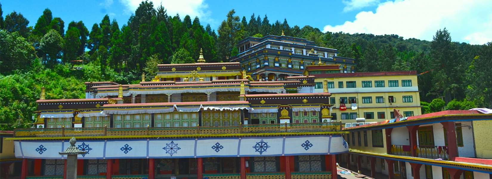 Rumtek Monastery in Sikkim