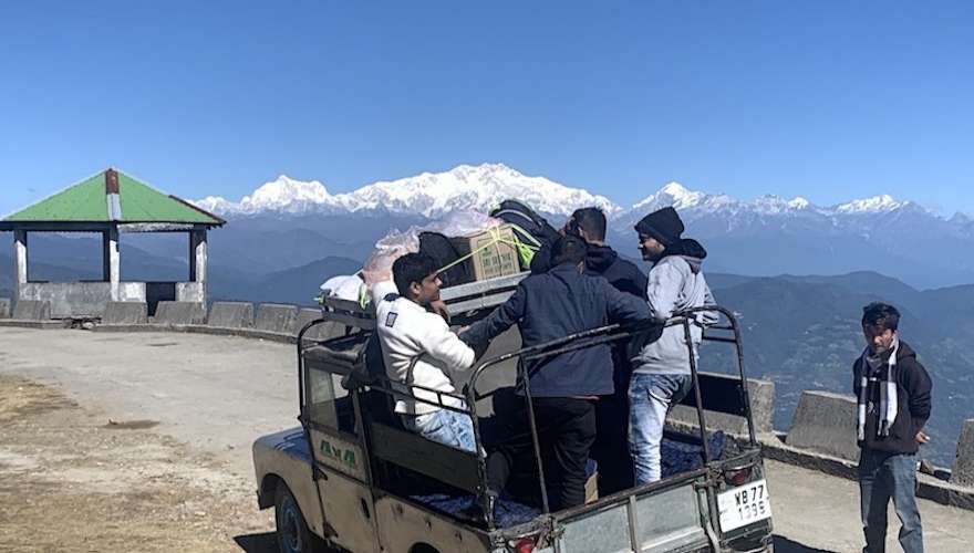 Sandakphu Jeep Safari tour