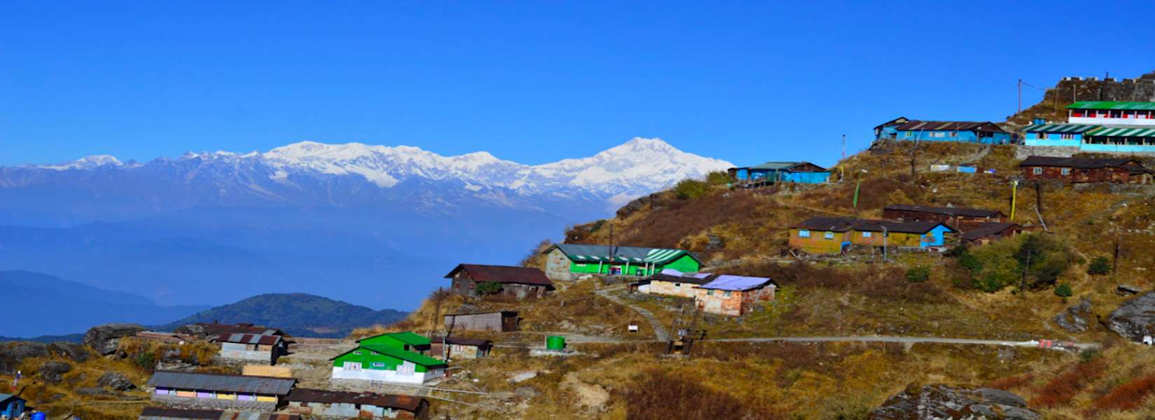 Wonderland of Sikkim Mountain View