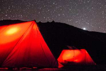 Camping at Tonglu in Darjeeling