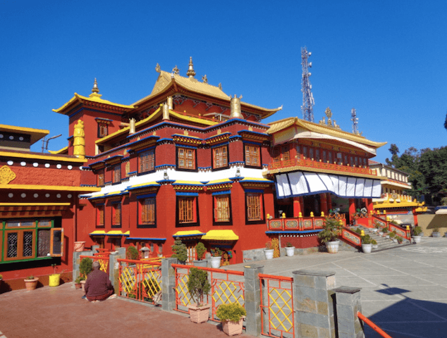 Bokar Ngedon Chokhor Ling Monastery in Mirik