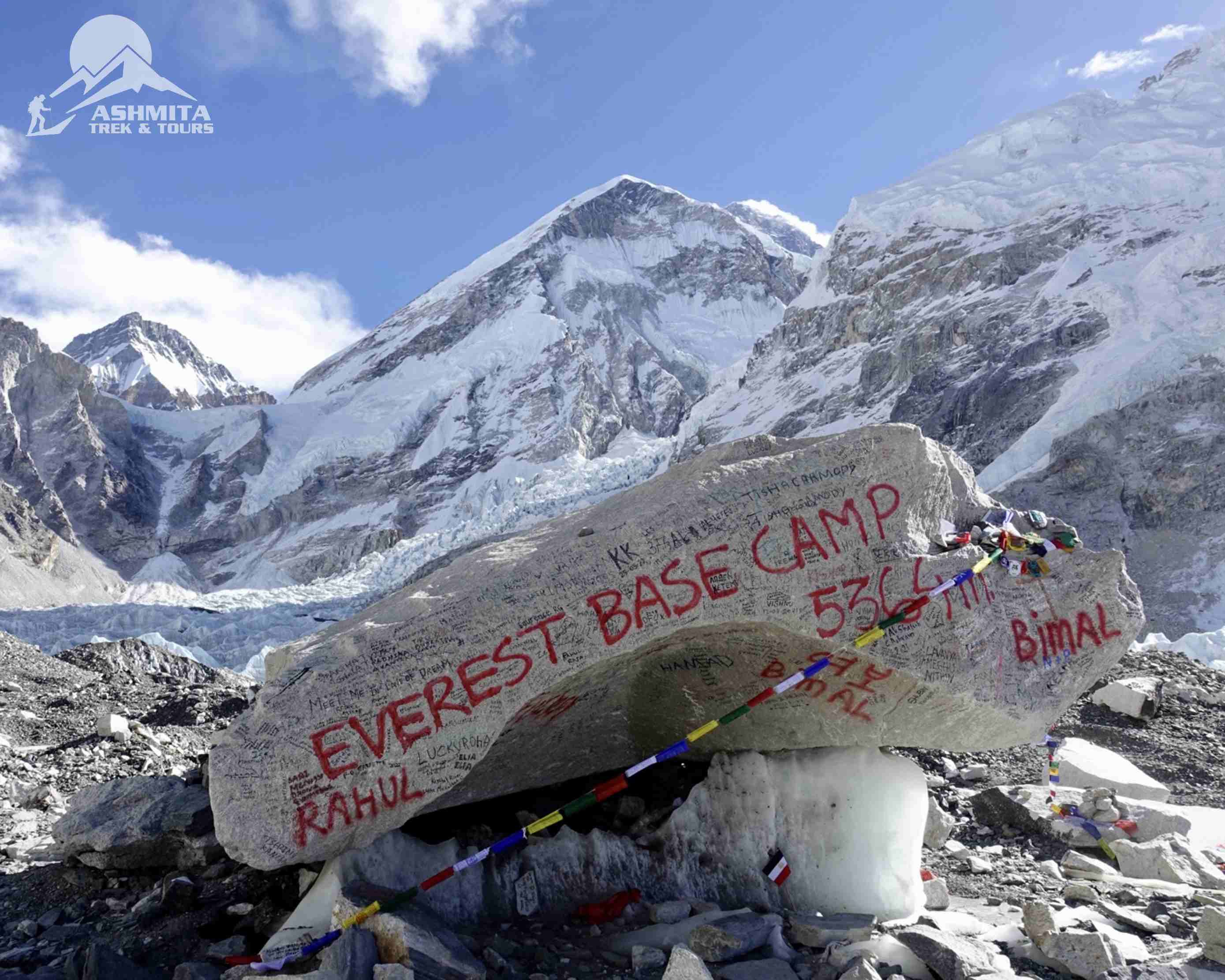 First Base camp of Everest