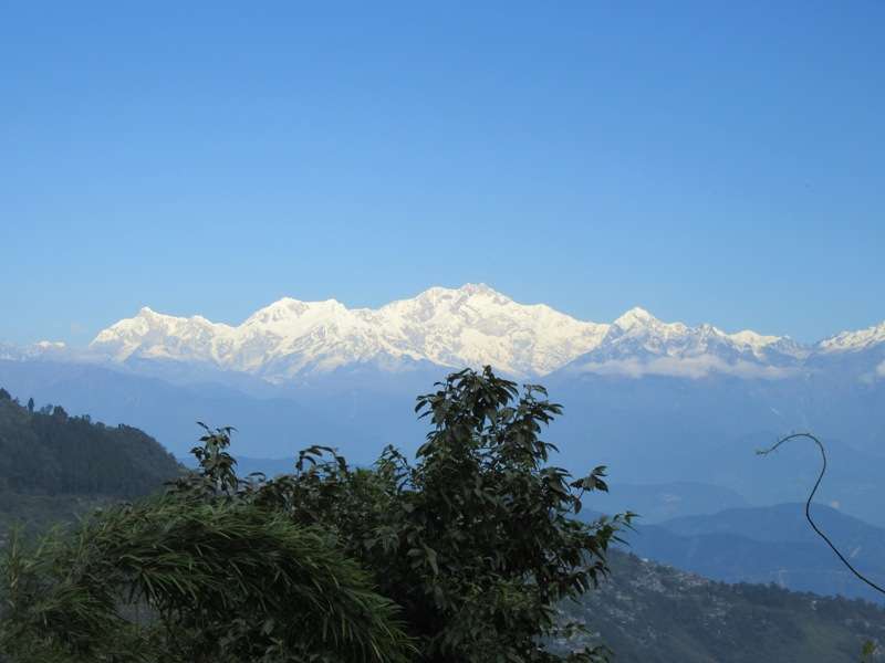 See incredible hilltop views of the Himalayas