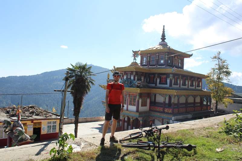 Buddest monastery during your biking trips