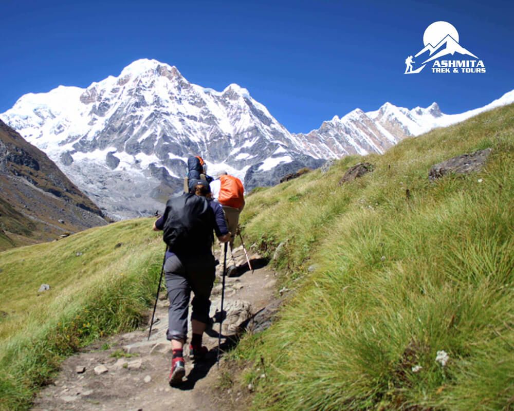 On the trails of Annapurna base camp