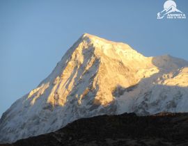 Mt Pandim seen from Dzongri