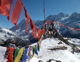 Kanchanzonza view from Sikkim Dzongri View Point